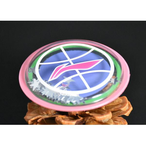 Quality 0.8mm TPU Printing Ink Embossed Patches Bling Sequins For Clothing Labels for sale