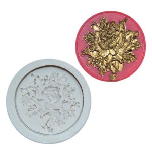 Buy cheap 3D Silicone Flower Shaped Baking Mold Diy Handmade Round Fondant For Cakes from wholesalers