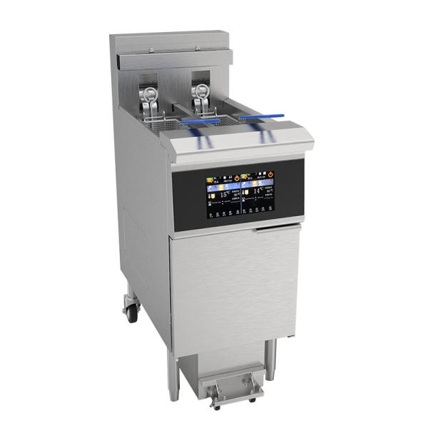 Buy cheap 14.3kw 380V Touchscreen Smart Panel With Oil Filter System Electric Open Fryer from wholesalers