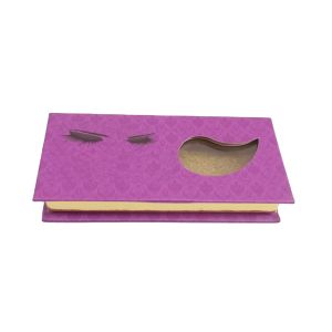 Buy cheap Custom Silver Glitter False Eyelash Clamshell Gift Box from wholesalers