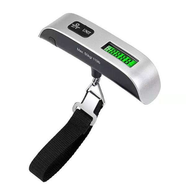 LCD Display Hanging Digital Portable Luggage Scale with 50kg Capacity and High Precision Electronic Scales