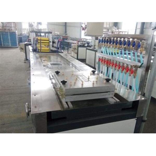 Quality WPC Board Construction Template Production Line / Extruder / Plastic Machine for sale