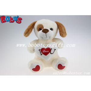 Buy cheap Softest I Love U Plush Baby Dog Toy With Heart Pillow from wholesalers