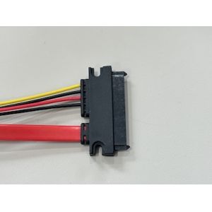 Buy cheap Slimline SATA Power & Data Cable Connector Harness – 7Pin Signal Cable with 4Pin Wire Power Connector for HDD / ODD / Server PCB from wholesalers