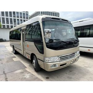 Buy cheap China Minibus 30 Seats Cummins Engine Diesel A/C New LHD Euro 2 Emission Use In Ghana from wholesalers