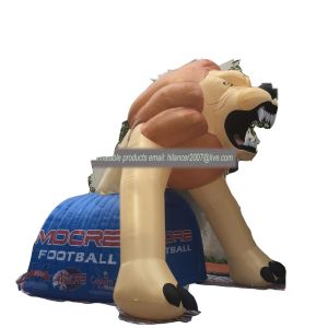 Customized Sundown TX Roughnecks Football Helmet Inflatable Tunnel