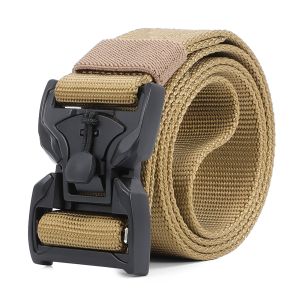 Buy cheap Heavy Duty 135cm Black Web Belt Military Style 38mm Width from wholesalers