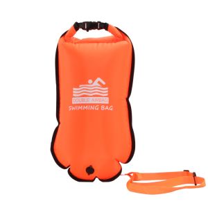 Buy cheap Nylon PVC Fabric 36x70cm Open Water Swimming Float Bag product