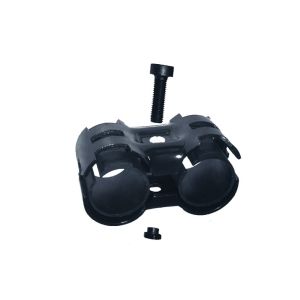 Buy cheap Light Industrial Flexible Pipe Connectors Parallel Black SPCC Steel Pipe Joint from wholesalers