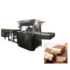 Buy cheap Automatic 600mm 300kg/H Chocolate Enrobing Machine from wholesalers