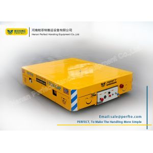 Buy cheap Aluminum Rolling Car Electric Industrial Transfer Trolley in Assembly PLC Control from wholesalers