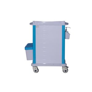 Buy cheap Medication Medical Trolleys Abs Plastic Top Board Protruding Edge For Resuscitation from wholesalers