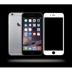 Buy cheap iPhone 6/6 Plus full coverage tempered glass screen protector with white & Black color from wholesalers