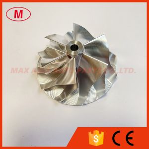 Buy cheap RHF3 reverse 40.15/51.98mm 6+6blades Turbo milling/aluminum 2618/billet compressor wheel from wholesalers
