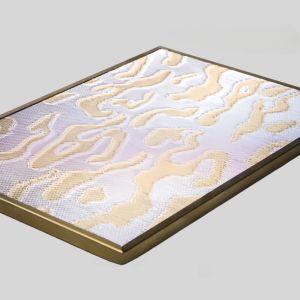 China Decorative Metal Mesh Laminated Glass 4+4mm  5+5mm 6+6mm 8+8mm 10+10mm Thickness on sale