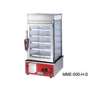 Buy cheap Full Visual Glass Food Display Showcase Electric Food Steam Warmer Showcase from wholesalers