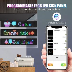 Buy cheap 390x107/672x122/390x187/672x218mm LED Sign for Cars App Control Flexible LED Matrix Panel from wholesalers