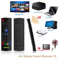 Buy cheap T3 IR Learning Function Mini Wireless Keyboard Air Mouse For Smart TV Box product
