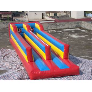 Buy cheap Inflatable double lanes bungee trampoline from wholesalers