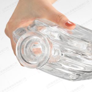 Buy cheap Customized Glass Wine Bottles With Hot Stamping Surface Handling from wholesalers