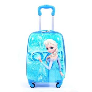 Buy cheap custom Printing pattern cartoon kids children school bag with wheels in hot sell from wholesalers