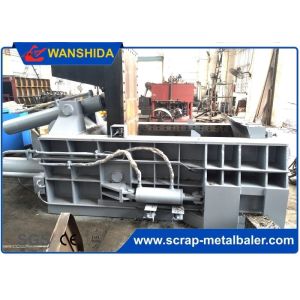 Buy cheap 250ton Hydraulic Scrap Metal baling machine with Side push out type and PLC automatic control from wholesalers