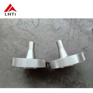 Buy cheap Grade 7 Grade 9 Grade 11 Titanium Flanges Long Weld Neck Flange Class 150 ASME B16.5 Raised Face Titanium for Piping and Industrial Applications from wholesalers