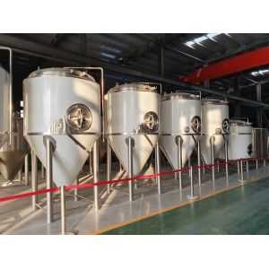 Buy cheap 1000L Stainless Steel 304 Beer Fermentation Equipment Turnkey Project For Brewery System Conical Fermentation Tank from wholesalers
