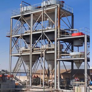 Silica Sand Recovery Processing Plant Sand Washing Machine Hydrosizer with AC