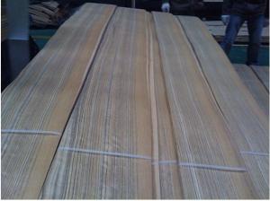 China Sliced Natural African Teak Wood Veneer Sheet on sale
