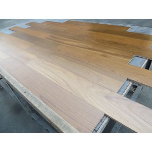 Buy cheap 2 layers burma teak engineered wood flooring, natural color with smooth surface from wholesalers