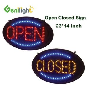 Buy cheap High Brightness Custom 58*36cm LED Open/Closed Sign with Superbright Material from wholesalers
