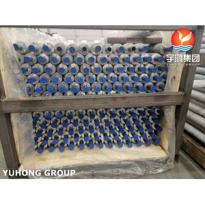 Buy cheap Extruded Fin Tube ASTM A179 Carbon Steel Tube ASTM B241 6063 Fins Annealed for Economizer from wholesalers