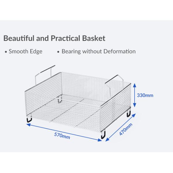 105L Single Tank Industrial Ultrasonic Cleaner For High Performance Cleaning