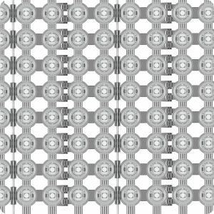 Transparent T12 Outdoor LED Mesh Screen DC12V Energy Saving Building Exterior