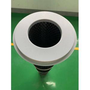 Buy cheap Galvanized Carbon Steel 5um Dust Filter Cartridge With Brim PTFE from wholesalers