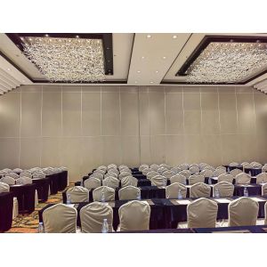 MDF Soundproofing Movable Folding Partition For Office Hotel