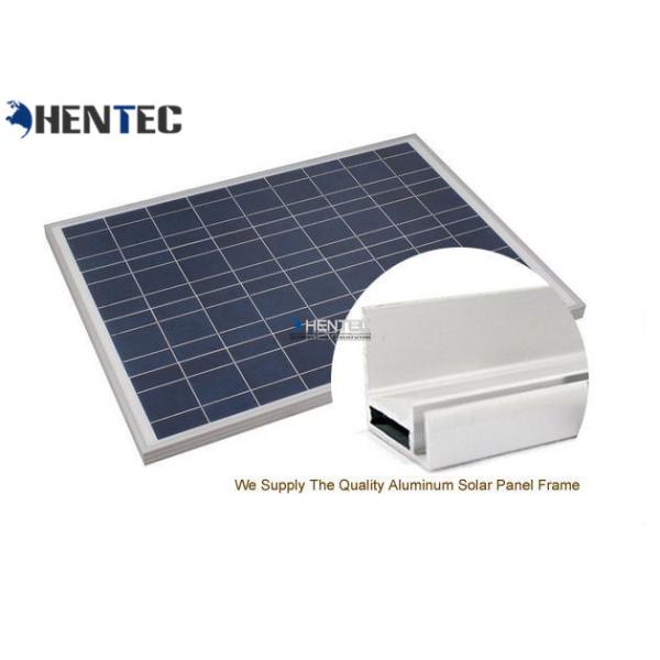Quality CA And CE Aluminum Solar Panel Frame 6063-T5 With Oxidized / Anodizing for sale