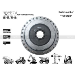 Buy cheap K9007383 Highly Durable DH215-7 Excavator Travel Housing For Smooth Traveling Experience product