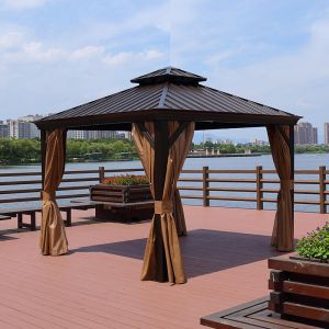 Buy cheap Quick and Easy Installation of Aluminum Outdoor Living Structure 2 4 Hours for 4m x 6m Pavilion from wholesalers