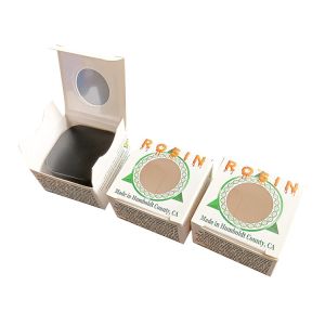 SGS Art Paper CMYK Glass Jar Packaging Box Glossy Varnishing