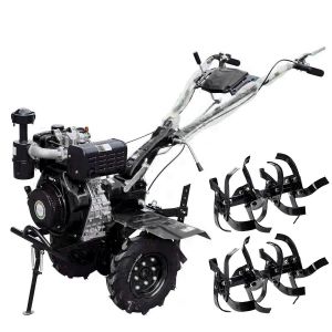 Buy cheap 6.5KW Agriculture Power Tiller Machine 350mm Hand Start Diesel from wholesalers