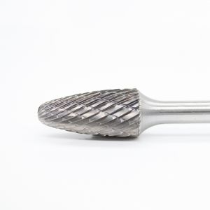 SF-6 Carbide Burr Bits Tree Radius End 5/8" * 1" On 1/4" Shank Tungsten Carbide