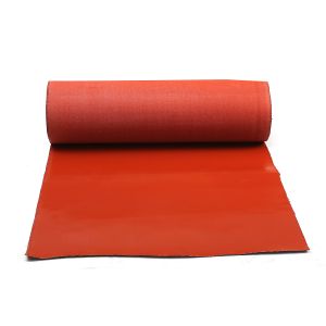 Buy cheap Non Flammable Silicone Coated Fiberglass Cloth Red from wholesalers