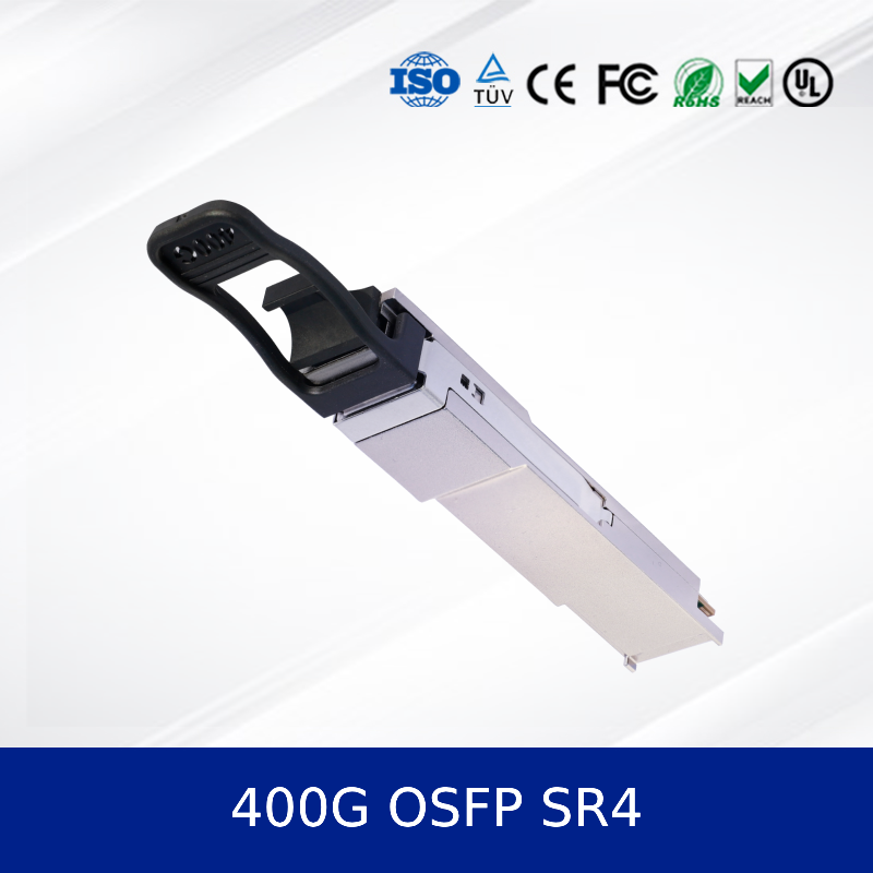 Buy cheap High speed 400G QSFP112 SR4 Optical Transceiver Module  High Speed 850nm 100m MMF from wholesalers