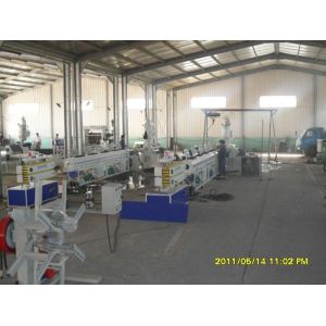 Buy cheap Plastic Pipe Extrusion Line , PVC Conduit Pipe Making Machine from wholesalers
