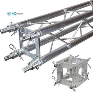 Buy cheap 100mm Mini Lighting Frame Truss System with 5mm Braces and Aluminum 6061-T6 Material from wholesalers