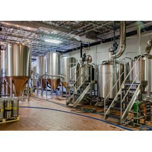 Buy cheap High Efficiency Mash Tank Brewhouse Equipment , Thick 500L Brewpub Equipment from wholesalers