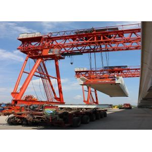 Buy cheap Hydraulic Launching Gantry Crane Steady Flexible High Operating Efficiency from wholesalers