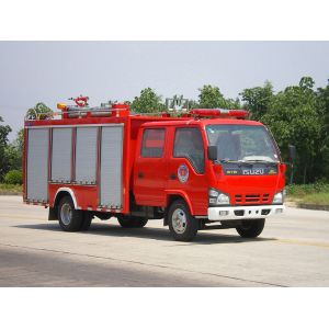 Buy cheap Compact Fire Fighting Water Truck 88KW 4x2 With 2000L Capacity from wholesalers